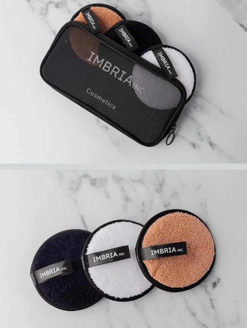New IMBRIA INC. reusable Makeup Remover Pads